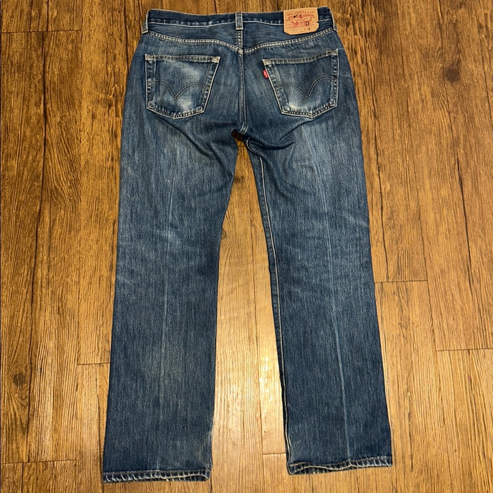 Classic Blue Denim Jeans - Picture 9 of 11